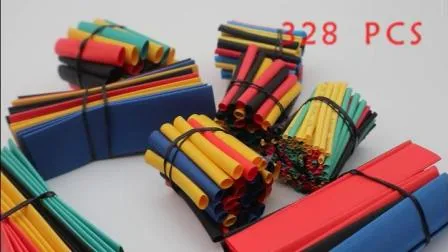 530PCS 2: 1 Heat Shrink Tubing, 5 Color 8 Size Tube Sleeving Wrap Cable Wire for Electrical Wire Cable Wrap Assortment Electric