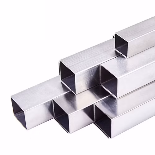 Round Stainless Steel Pipe ASTM A270 A554 SS304 316L 316 310S 440 1.4301 321 904L 201 Square Pipe Inox Ss Seamless Tube