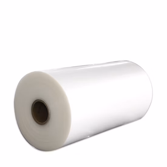 Cross Linked Standard Micro Perforated Single Wound POF Heat Shrink Wrap Bag Middle High Shrinkage Film Roll for Printing Plastic POF Shrinkable Packaging Film