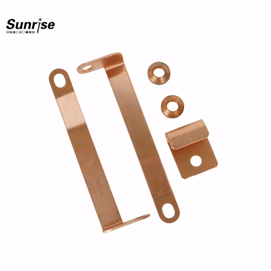 Customized Aluminum Spare Parts Punching Sheet Metal Fabrication Stamping Steel Fittings